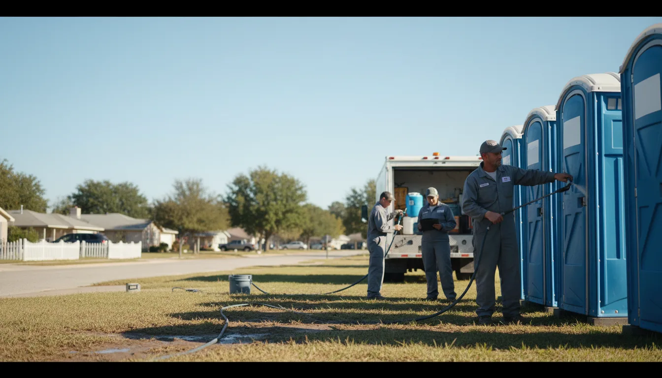 Long-Term Portable Toilet Rental in Cullman, AL near me
